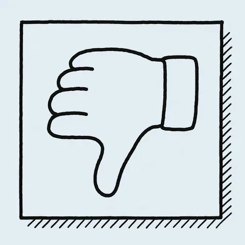 Negative Terms vanity numbers